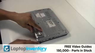 Toshiba NB305 Battery Replacement Repair  Laptop Notebook Install Guide Replace NB205 [upl. by Yotal729]