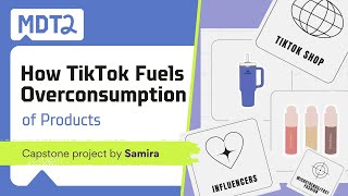 How TikTok Fuels Overconsumption of Products  presented by Samira 3Minute Edition [upl. by Aicinat588]