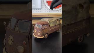 Restoration Classic VW Kombi Pickup vw kombi diecast [upl. by Mirelle104]