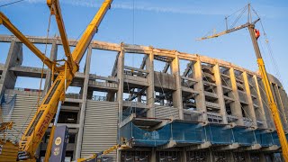 CONSTRUCTION WORK CONTINUES AT THE SPOTIFY CAMP NOU [upl. by Seline625]