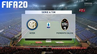 FIFA 20  Internazionale vs Piemonte Calcio  San Siro [upl. by Parnell771]