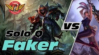 SKT T1 Faker Mid Zed  Rune amp Mastery [upl. by Allimac]