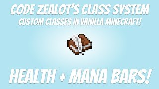 Health and Mana Bars in Minecraft 113  Bossbars  Bossbar Health Bar  Mana Bar Minecraft [upl. by Sand]