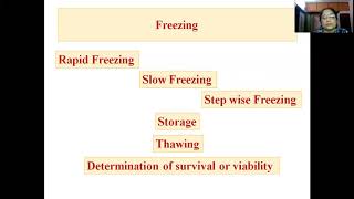 cryopreservation and germplasm storage I [upl. by Ytiak]