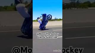 Peelo Road Glide freeway Wheelie 🔥 viral harleys motorcycle bike fast roadglide viralvideo [upl. by Yehtomit]