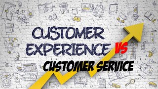 Customer service vs customer experience [upl. by Akinam]