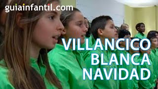 Blanca Navidad 🎄 Feliz Navidad 2023 🎅 Canta villancicos con los niños [upl. by Refanej907]