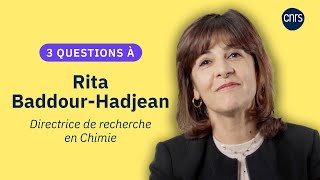 Découvrez Rita BaddourHadjean directrice de recherche CNRS en Chimie  Rejoignez le CNRS [upl. by Elisa983]