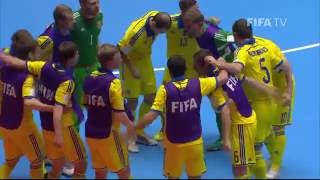 Argentina v Ukraine  FIFA Futsal World Cup 2016  Match Highlights [upl. by Onirefes188]