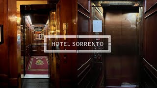 Beautiful Vintage OTIS Traction Elevator  Hotel Sorrento  Seattle WA [upl. by Imef]