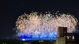 Feux dartificeFireworks Stade de France Cérémonie de Clôture JO Paris 2024 [upl. by Brenza78]