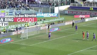 Fiorentina  Atalanta 32  Highlights  Giornata 22  Serie A TIM 201415 [upl. by Lavena970]