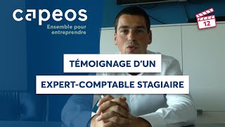 TÉMOIGNAGE DUN EXPERTCOMPTABLE STAGIAIRE CHEZ CAPEOS CONSEILS [upl. by Vinay]