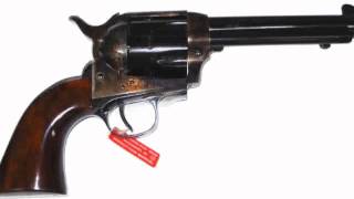 Uberti 1858 New Army Target Carbine 44 Magnum Revolver  Info Technical Specs [upl. by Hutner]