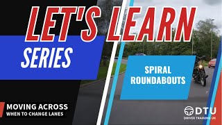 Spiral Roundabouts  How to change lanes safely [upl. by Barclay]