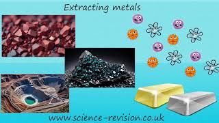 GCSE science and chemistry 91 Extracting metals bioleaching and phytomining [upl. by Meares]