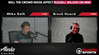 Will the Crowd Noise affect Russell Wilson on MNF [upl. by Clauddetta]