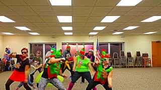 Zumba® Fitness with Theresa McDermott  quotGingerbread Manquot Christmas Hip Hop [upl. by Einot387]