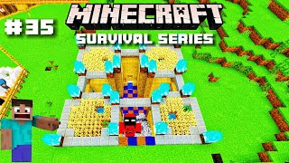 I Build Underground House 35  Minecraft  Underground House  Minecraft Gameplay  Survival series [upl. by Verne670]