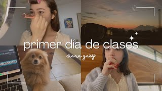 ₊˚⊹♡GRWM  minivlog₊˚⊹♡  primer día de clases [upl. by Nylirehs]