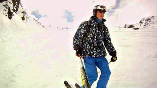 Sölden skiing freestyle freeride [upl. by Tcideneb]