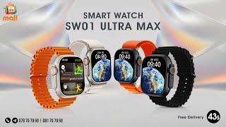 Smart Watch SW01 Ultra Max Hang Meas Mall [upl. by Aneen737]