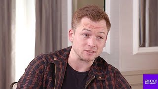 Taron Egerton on Rocketman Elton John and more extended interview [upl. by Madson]