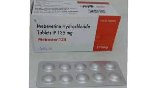 Mebastar 135 Tablets Mebeverine Hydrochloride Tablets IP 135 mg [upl. by Berglund955]