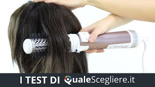 La prova della Rowenta CF9540 Brush Activ Volume amp Shine  QualeScegliereit [upl. by Navonod]