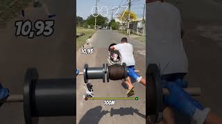 Fast Challenge beby stroller vs man gamechallenge [upl. by Noyar]