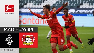 Borussia Mgladbach  Bayer 04 Leverkusen  01  Highlights  Matchday 24 – Bundesliga 202021 [upl. by Clover]