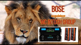 BOSE acquisisce MC INTOSH GROUP [upl. by Nyliuqcaj]