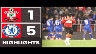 highlight Southampton vs chelsea yesterday game  15 [upl. by Wootten42]