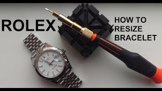 Rolex Watch Bracelet Resizing Screws [upl. by Torrance321]