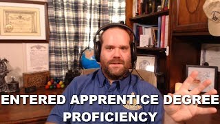 Entered Apprentice Degree Proficiency [upl. by Irihs278]