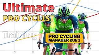 How to make the ULTIMATE Pro Cyclist  Pro Cycling Manager 2023 [upl. by Enelrak]