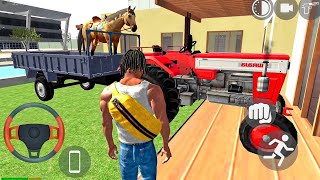 🚨Indian Motorbike JCB and Horse in Open City Simulator  Android Gameplay2🚚🚚 [upl. by Beyer]