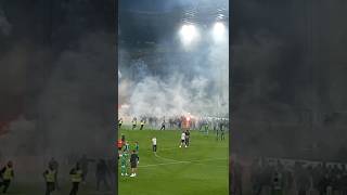 AUSSCHREITUNGEN nach WIENER DERBY AUSTRIA WIEN  Rapid Wien  Austria Wien WienerDerby SCRFAK [upl. by Ynomrah]