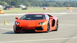 Lamborghini Aventador  Dunsfold Top Gear Track [upl. by Meredi719]