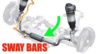 How AntiRoll Bars Work  How To Improve Car Handling [upl. by Ettenowtna]