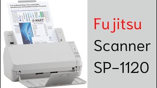 Fujitsu Scanner SP1120 [upl. by Alyak913]