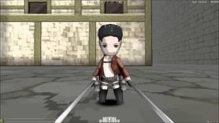 进击的巨人同人小游戏《巨人的猎手》10012013更新内容 Attack On Titan Tribute Game Update10012013 [upl. by Dnomayd890]