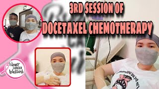 My 3rd session of Docetaxel Chemotherapy and 9th cycle of Zoledronic AcidRonelyn Ahito [upl. by Guglielma300]