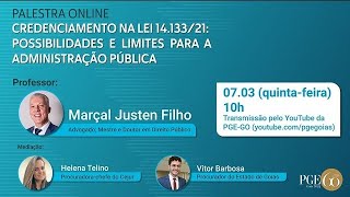 Credenciamento na Lei 1413321 possibilidades e limites para a Administração Pública [upl. by Weikert]