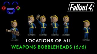 All Weapons Bobblehead Locations  Fallout 4 Guide [upl. by Aynot]