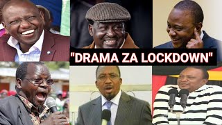 LOCKDOWN IN KENYA FT UHURU NGANGA LONYANGAPUO RUTO amp KING JORGES [upl. by Hankins858]