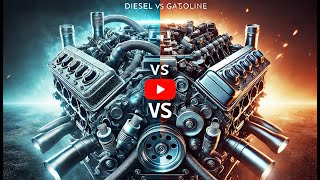 Diesel vs Gasoline Engines Everything You Need to Know [upl. by Orapma]