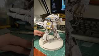 papercraft Acastus Knight Porphyrion [upl. by Nylirrej]