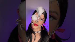 Fix the doll🧵🪆halloween makeup ideas look [upl. by Neelrak]