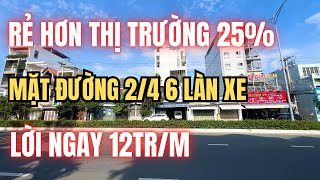 💥RẺ HƠN TT 25 mua LỜI NGAY 12TRM đất đường 24 rộng 30m gần Biển Nha Trang  Lý Nhà Đất Nha Trang [upl. by Noirod]